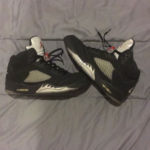 Metallic Jordan 5’s